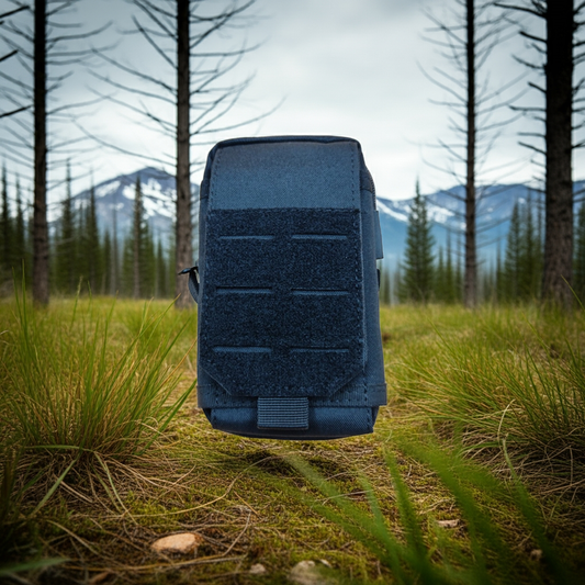 black molle add on bag