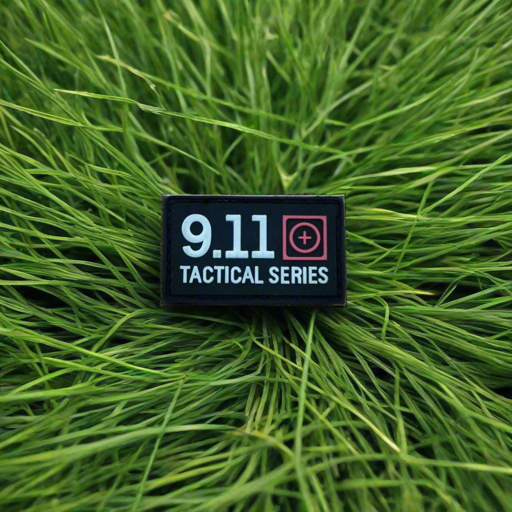 9.11 Tactical Series patch on grass