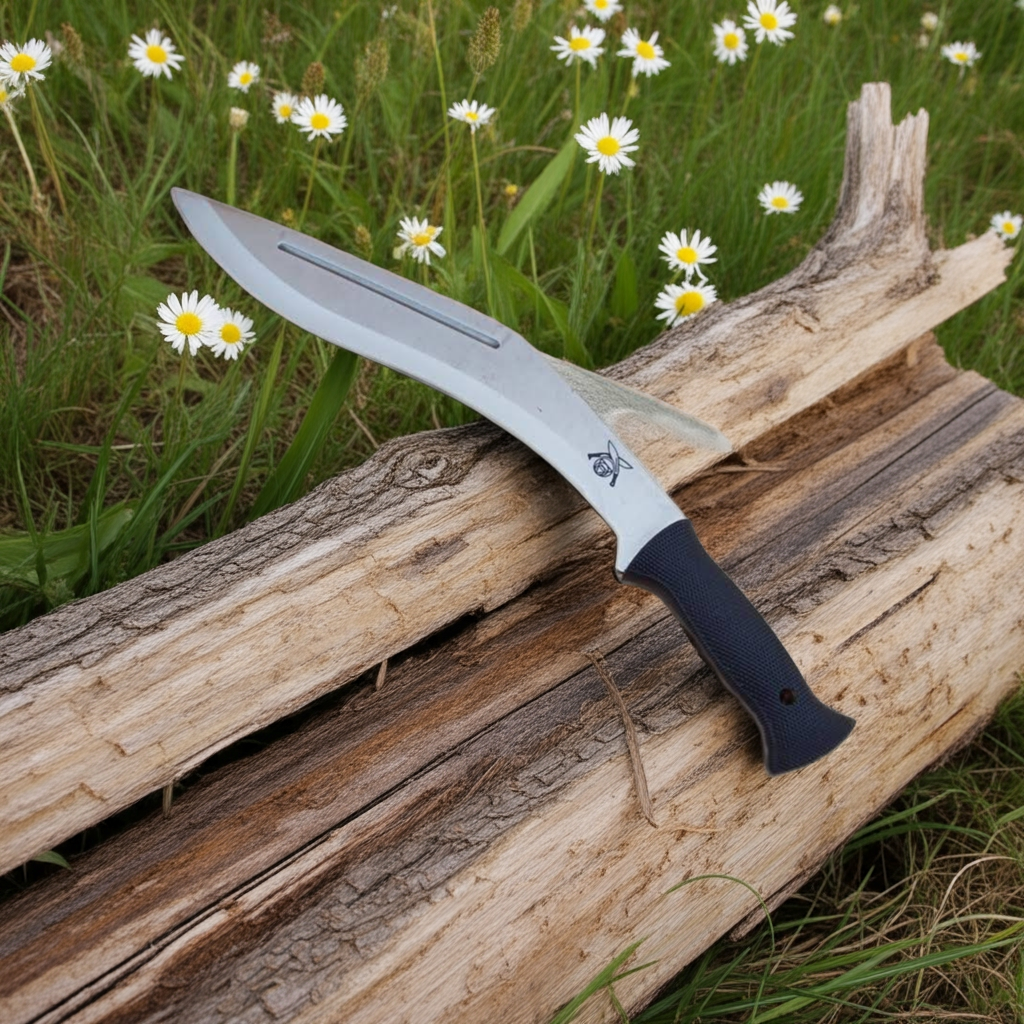 Kukri with nylon sheath
