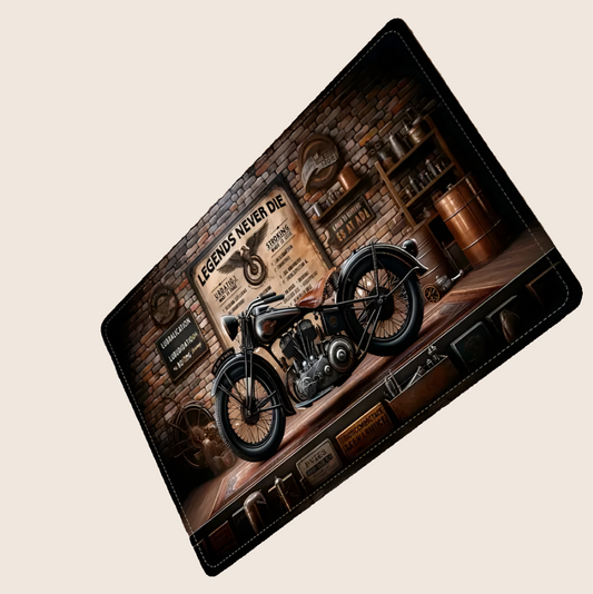 Non Slip Floor Mat -1 cm Thick Sponge - Motorcycle Club