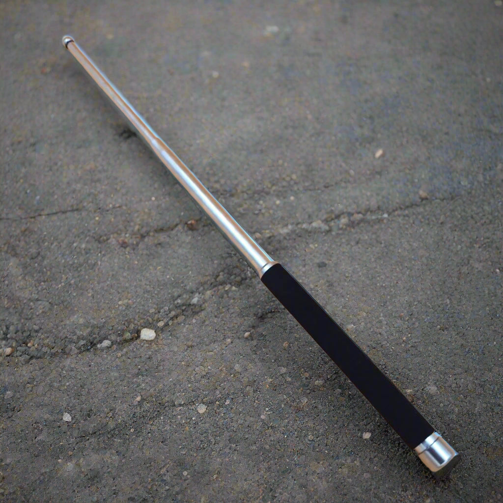 Steel baton - extending