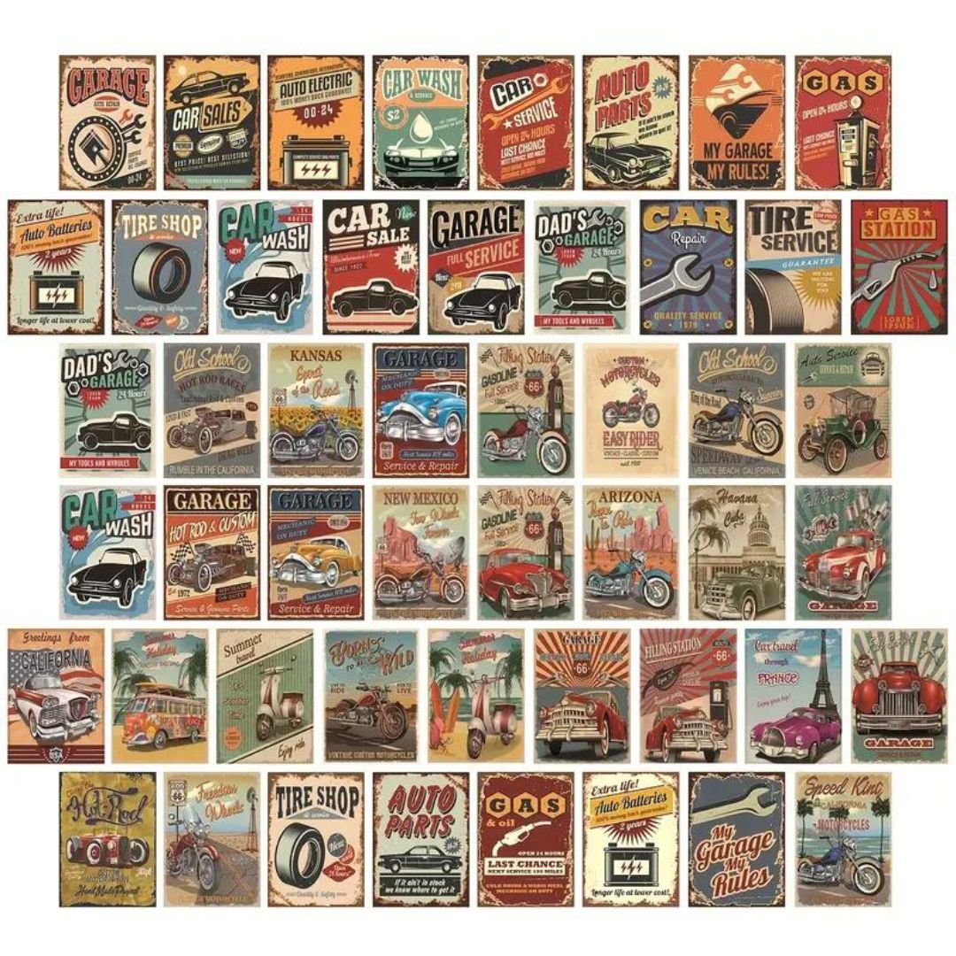 50 piece poster prints