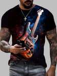 T shirt - 3D guitar