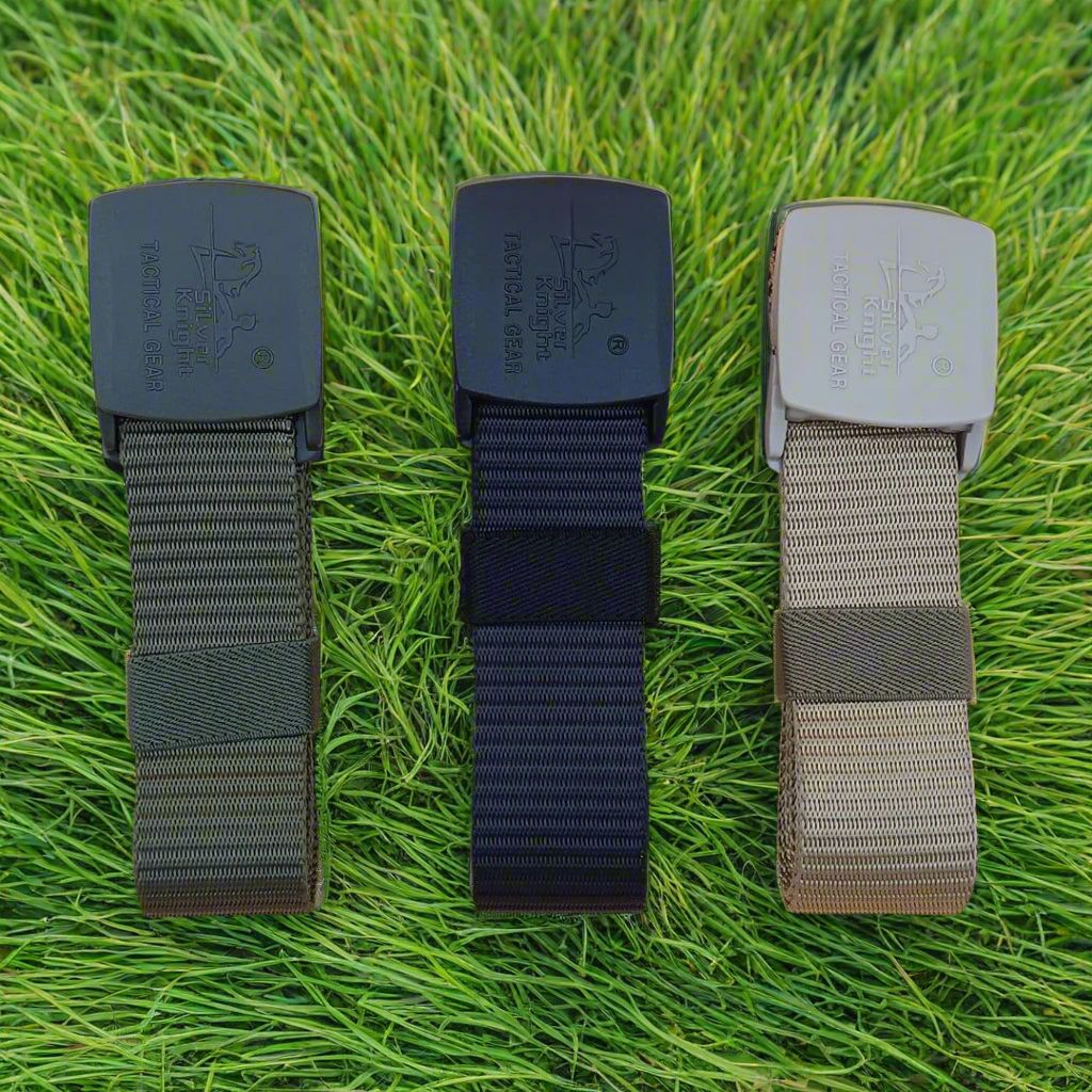 小物 double belt (nylon belt) Nylon Belt with Steel Buckle - 135 x 4 cm – Blades and Outdoor