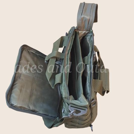 Padded laptop carry bag for a 15.6-inch laptop