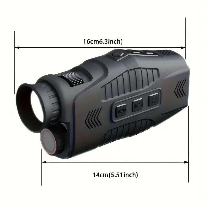 Night Vision HD 1080P Monocular Device 5X Digital Zoom Infrared