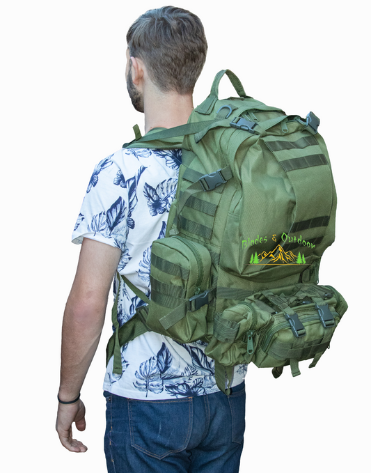 50 litre combination hiking bag