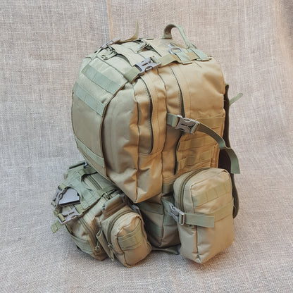 50 litre combination hiking bag