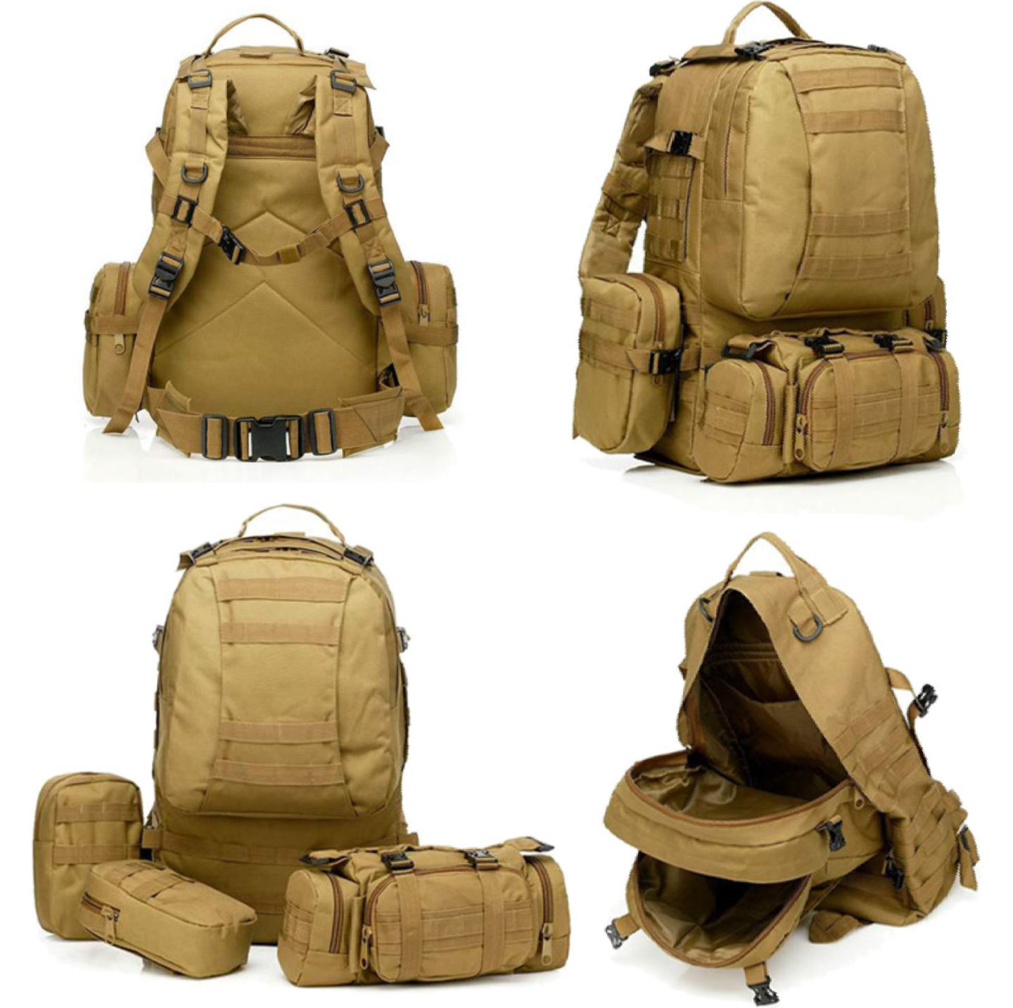 50 litre combination hiking bag