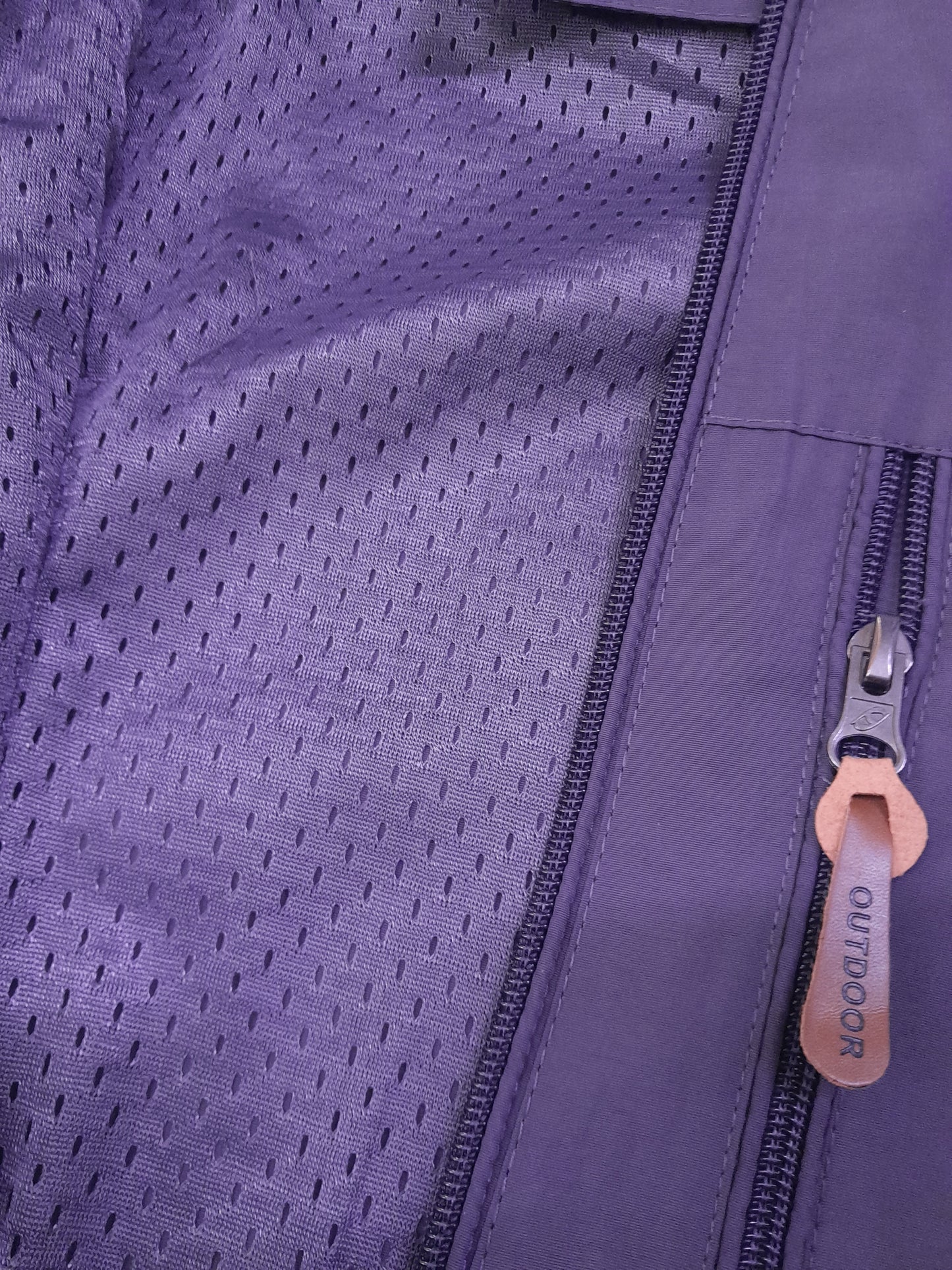 Jacket Soft-Shell Grey - with removable hoodie lightweight thin material - Waterproof & Windproof