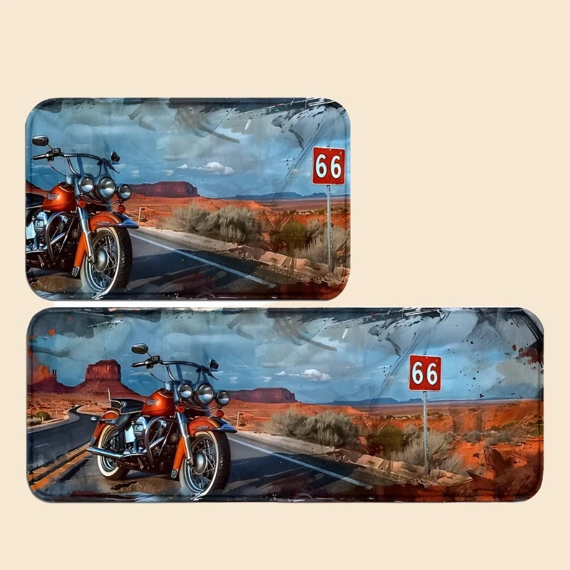 Non Slip Floor Mat Motorcycle - set A