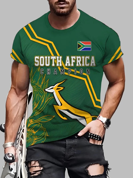 T shirt South Africa Springbok Blades and Outdoor