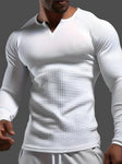 Long sleeve active shirt - white