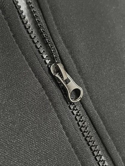 Jacket Men's Warm Fleece Hooded  Black