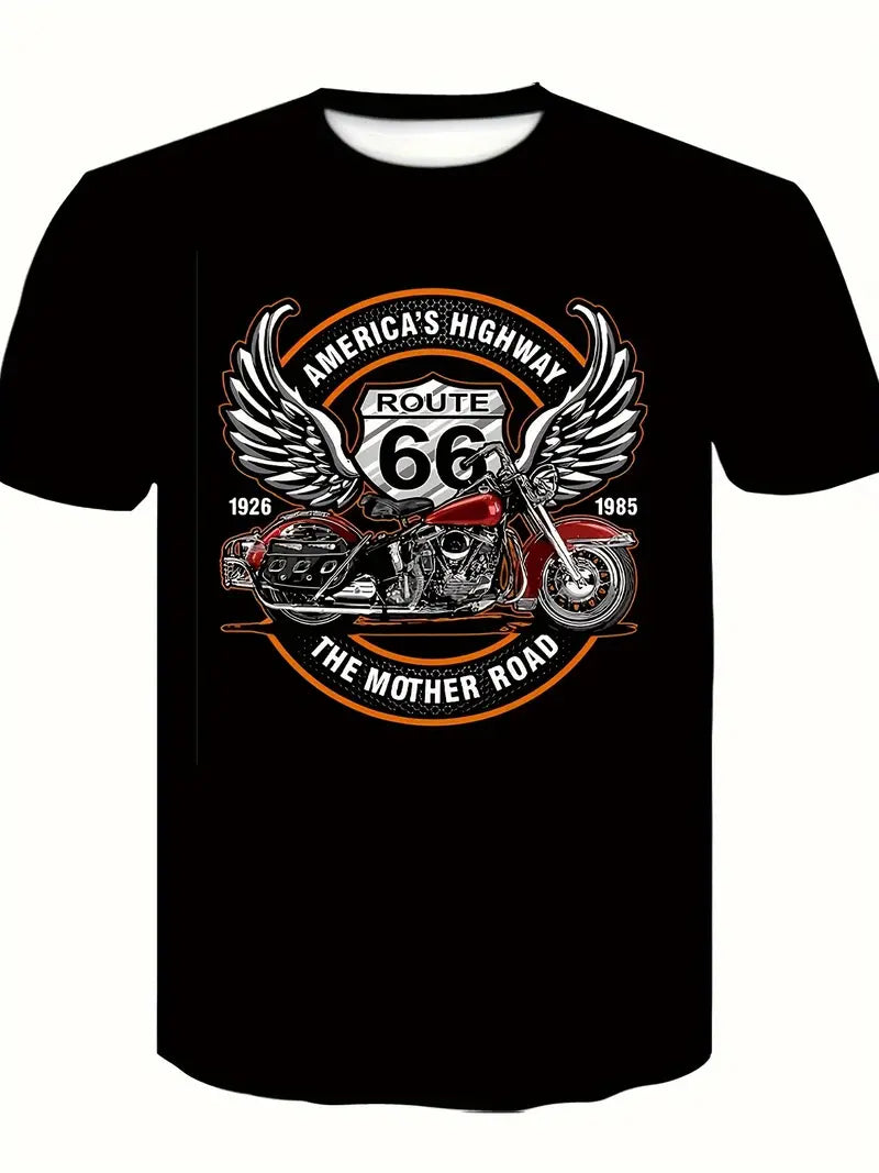 T shirt - The mother road route 66