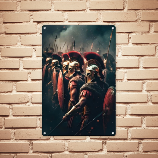 Tin sign - 300 platoon