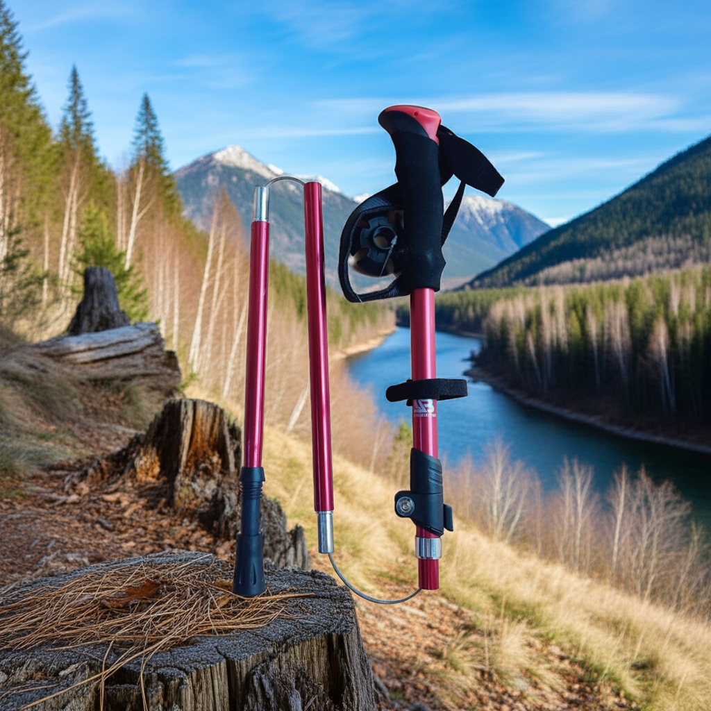 Hiking stick - fold up