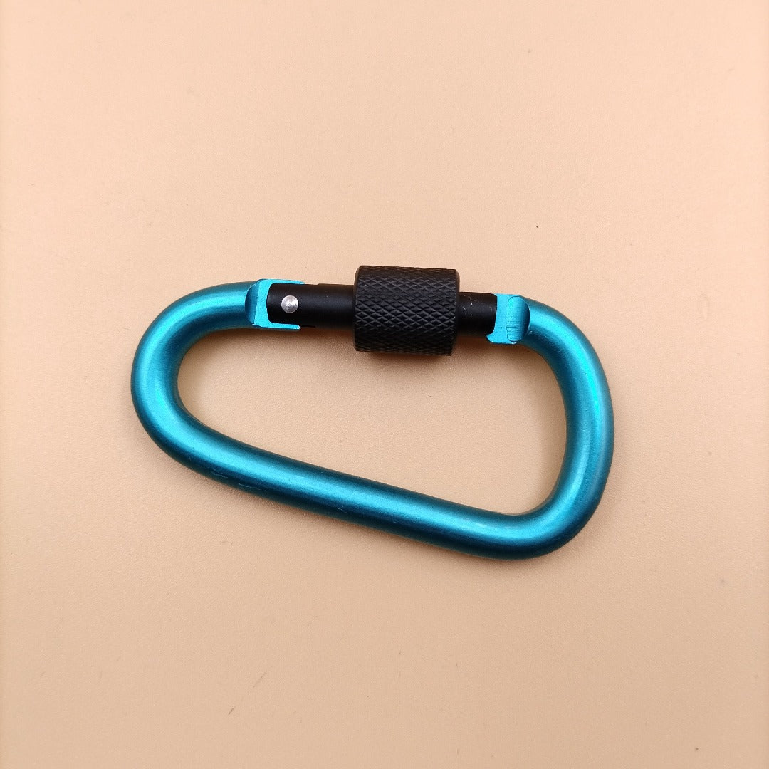 Carabiner - aluminium D-ring