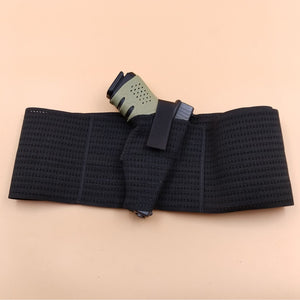 Belly holster - concealed and stretchable