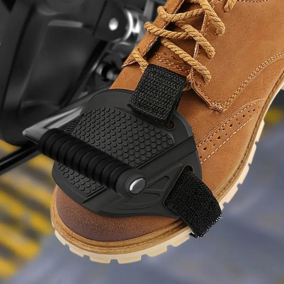 Rubber Motorcycle Shoes Protection Gear Shift Pad