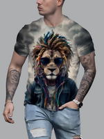 T shirt - Lion Rasta