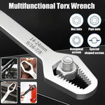 Universal Double-Head Torx Wrench - Adjustable From 8-22mm