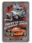 Tin sign - Two dragsters American dream