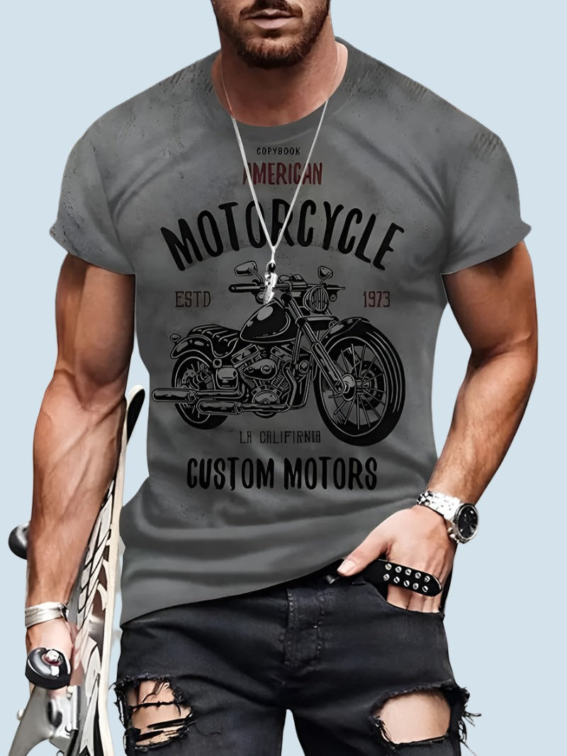 T shirt - America Motorcycle Custom Motors
