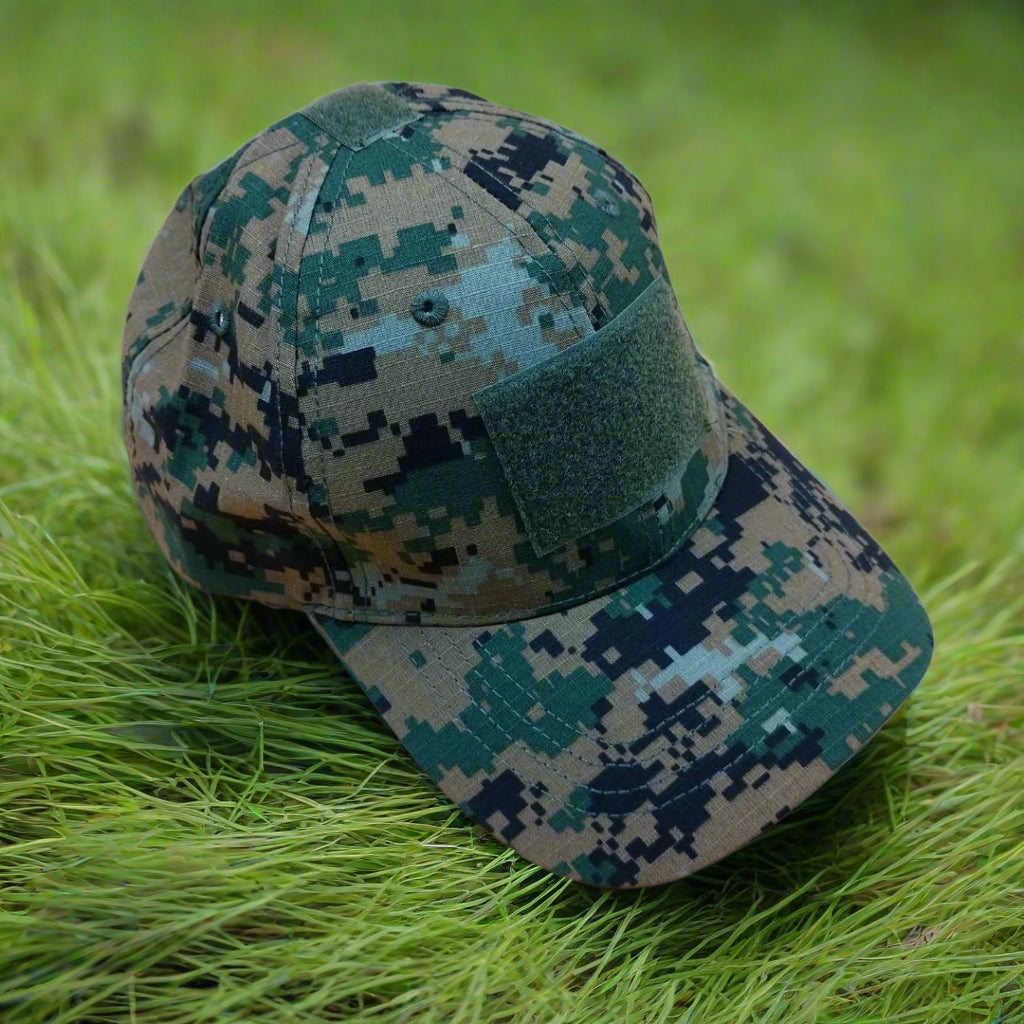 Digital camouflage baseball cap 