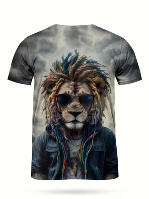 T shirt - Lion Rasta