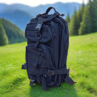 Black backpack