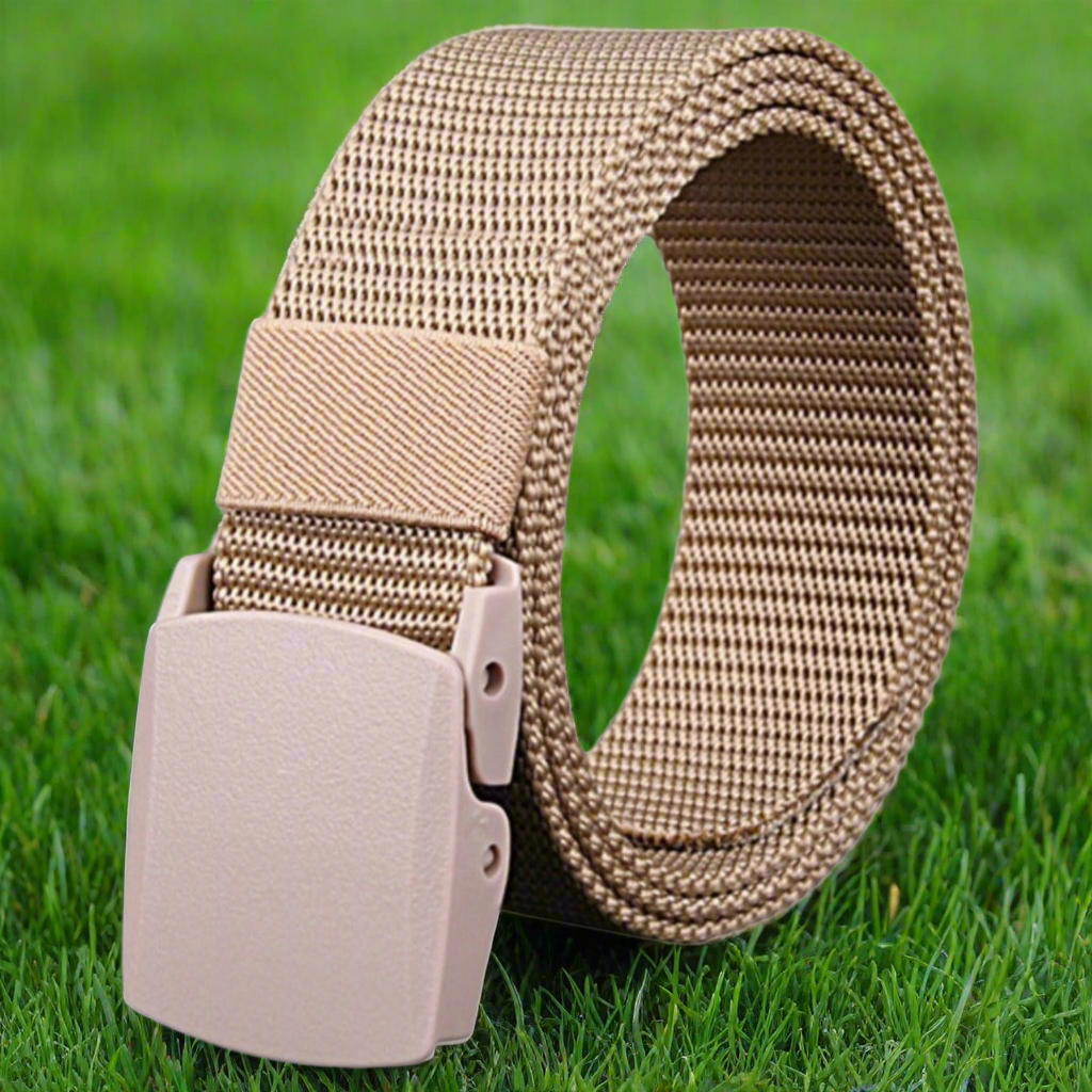 Nylon belt khaki 