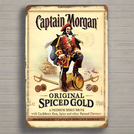 Tin sign