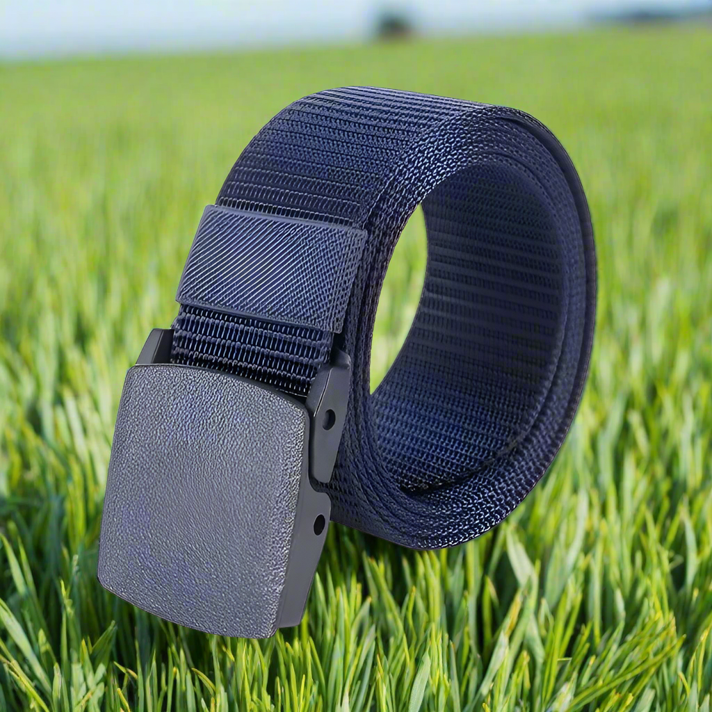 Nylon belt blue