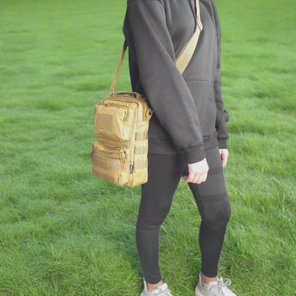 Cross over bag - 5 pocket