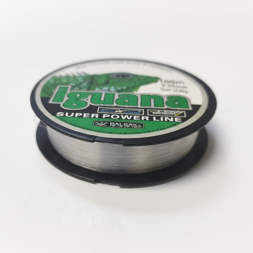 Spool of Iguana Super Power Line on a white background