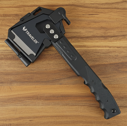 Traveler Axe with hidden saw