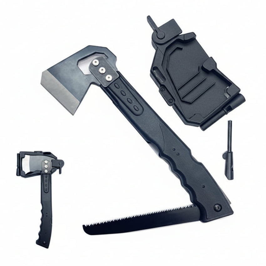 Traveler Axe with hidden saw