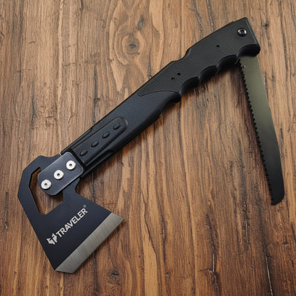 Traveler Axe with hidden saw