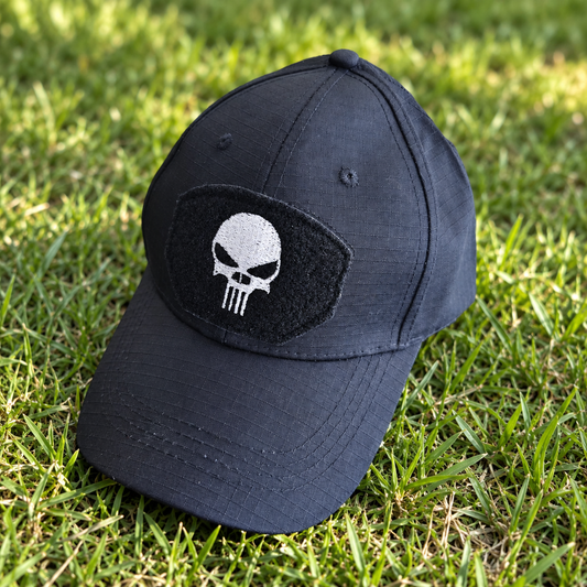 Cotton Punisher skull design cap, product image