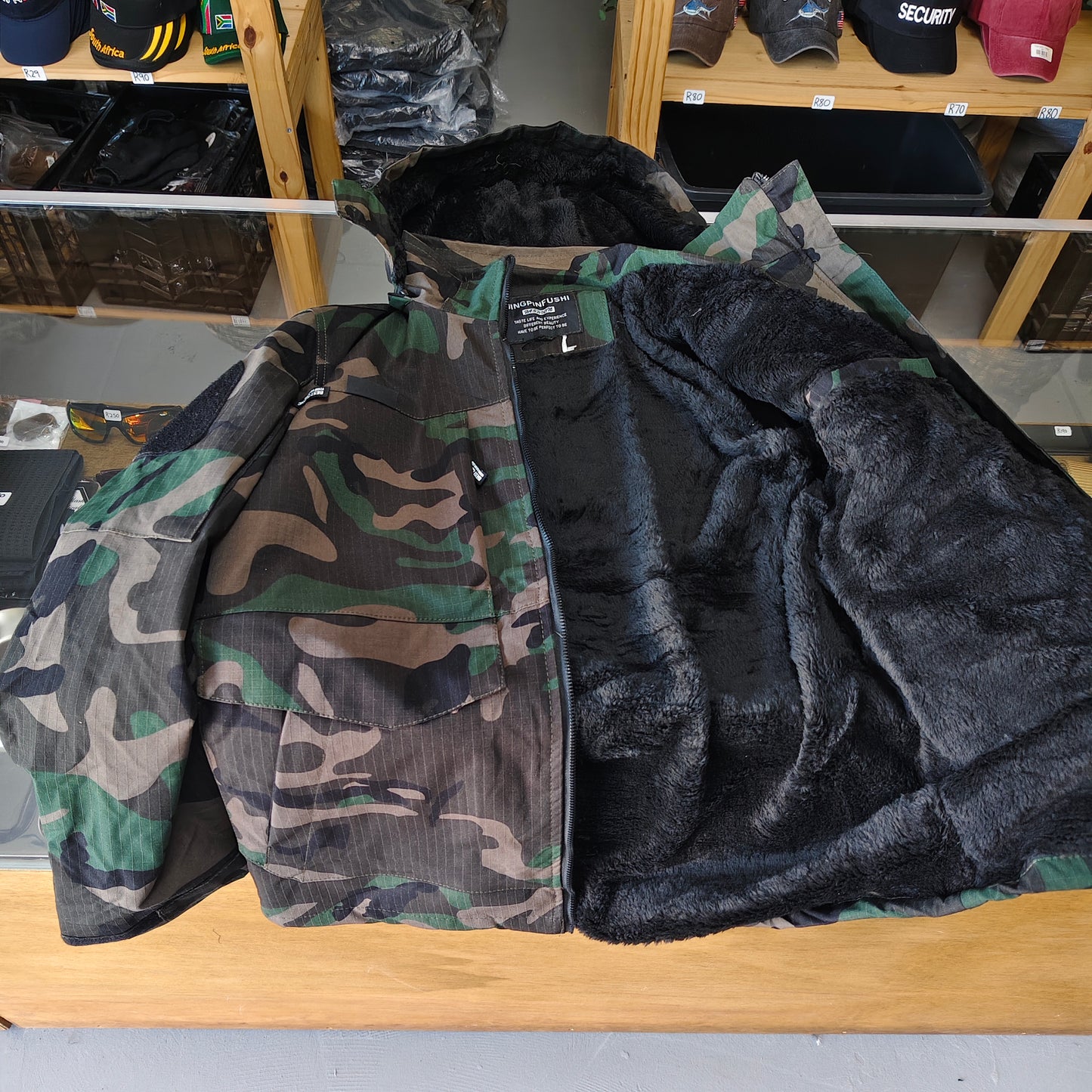 Jacket with winter inner