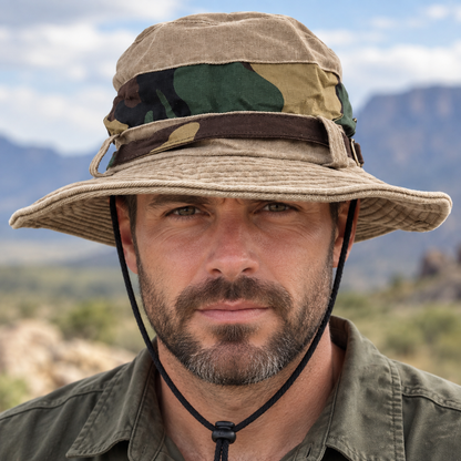 Hat Soft top - camo lining