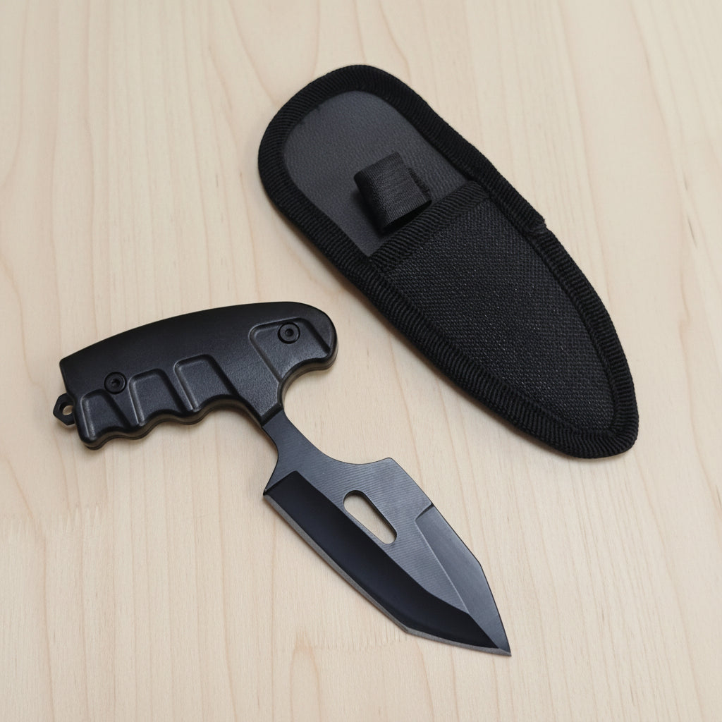 T Knife - Black angle handle