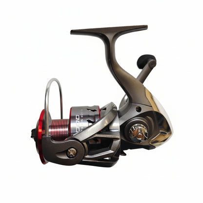 Fishing reel on a white background