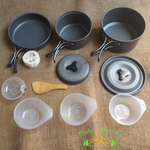 Camping cooking set