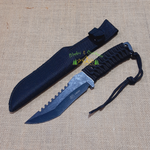 Blade with paracord handle