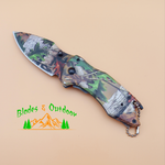 Folder - camo with chain