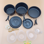 Camping cooking set