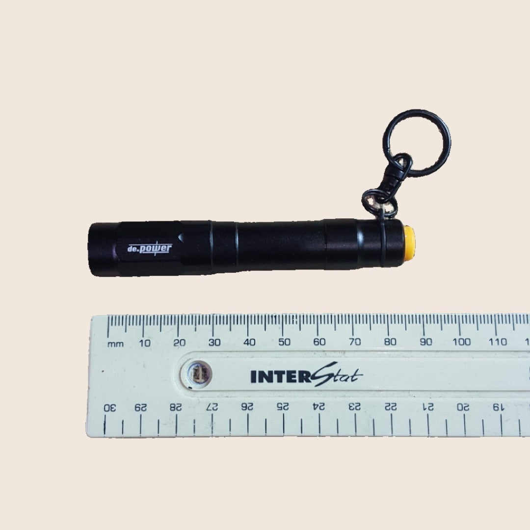 Pocket led flashlight with keyring ... Germany import