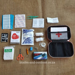 First aid kit ... with scissor and flashlight